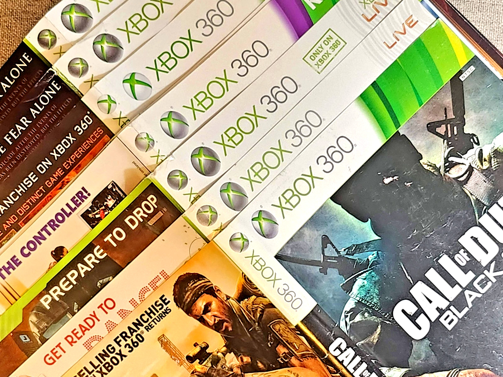 Xbox 360 Cover Art Inserts - You Pick & Choose - Xbox 360