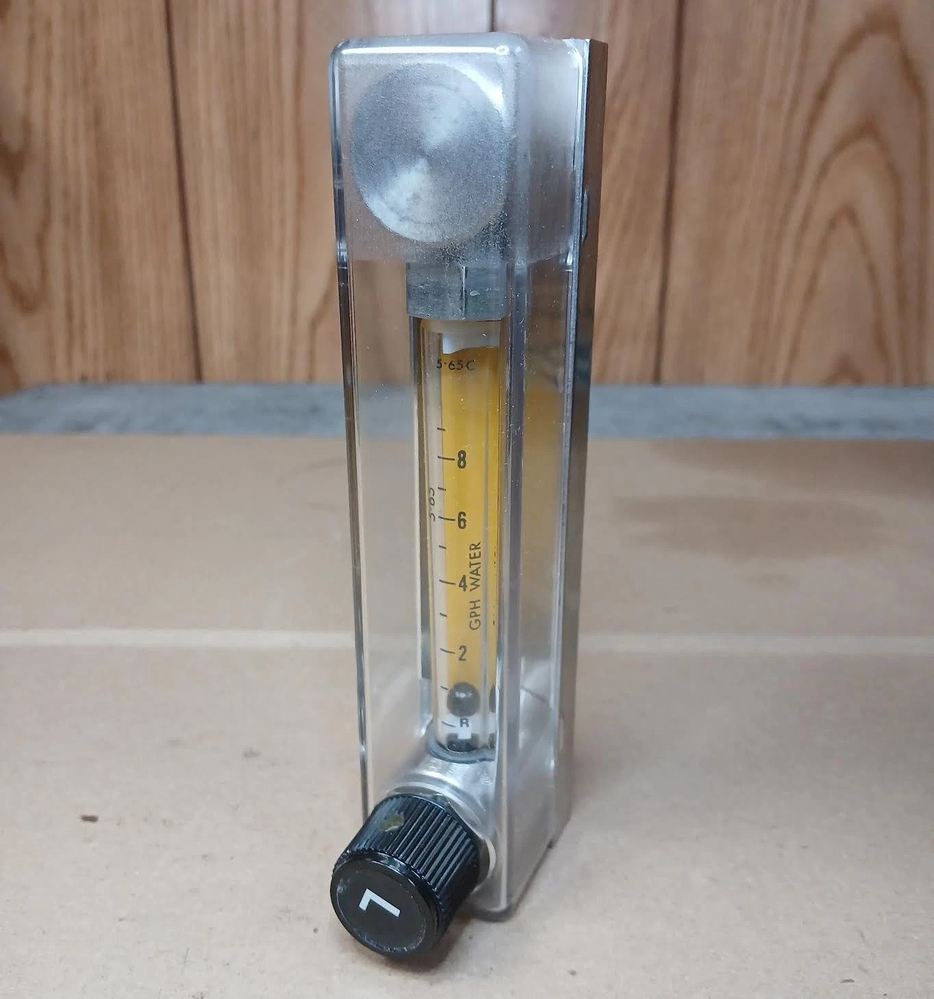 Parker 1510DAGC4A1AB Variable Area Flow Meter 0-8gph