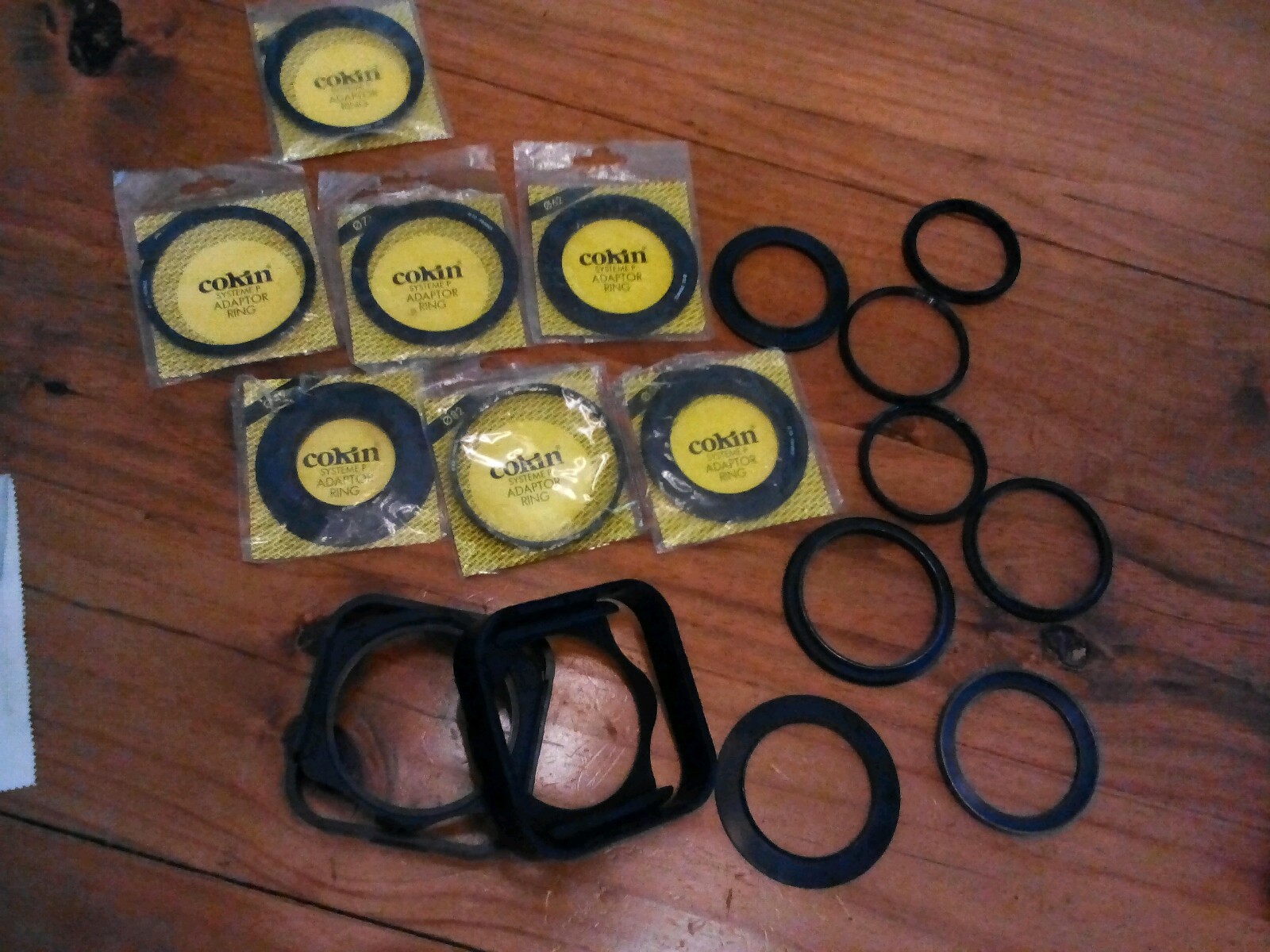 Lot of Cokin adapter rings (ring)