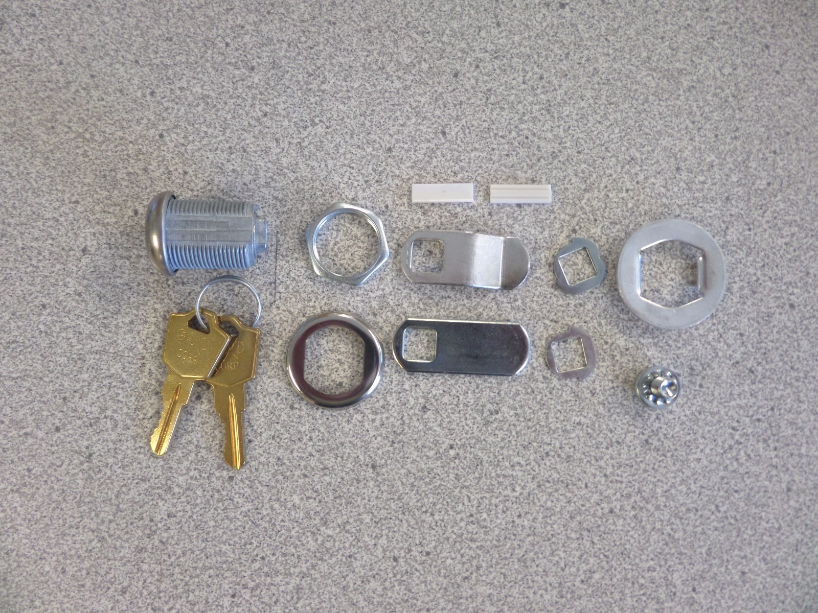 ESP ULR875 7/8" UNIVERSAL CAM LOCK KIT KEYED ALIKE ES202 KEY