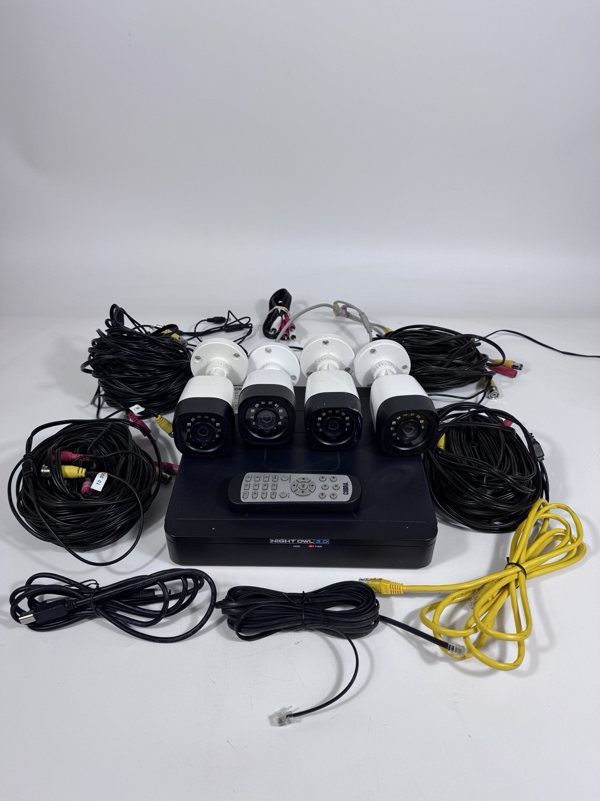 Night Owl DVR-X3-81-JF 8-Channel Wired 3.0 Security DVR W/ 1TB HDD w/ Cameras…..
