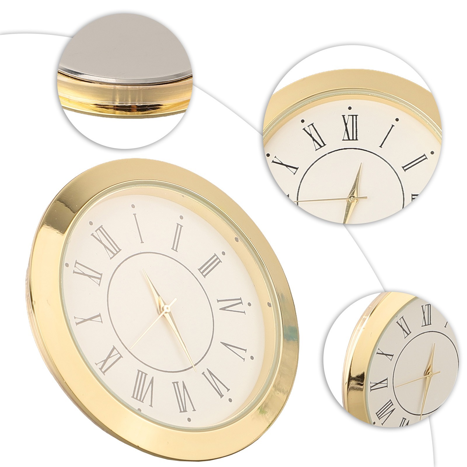 for MINI Clock Insert Quartz Movement Round 55mm Round Quartz Clock Insert