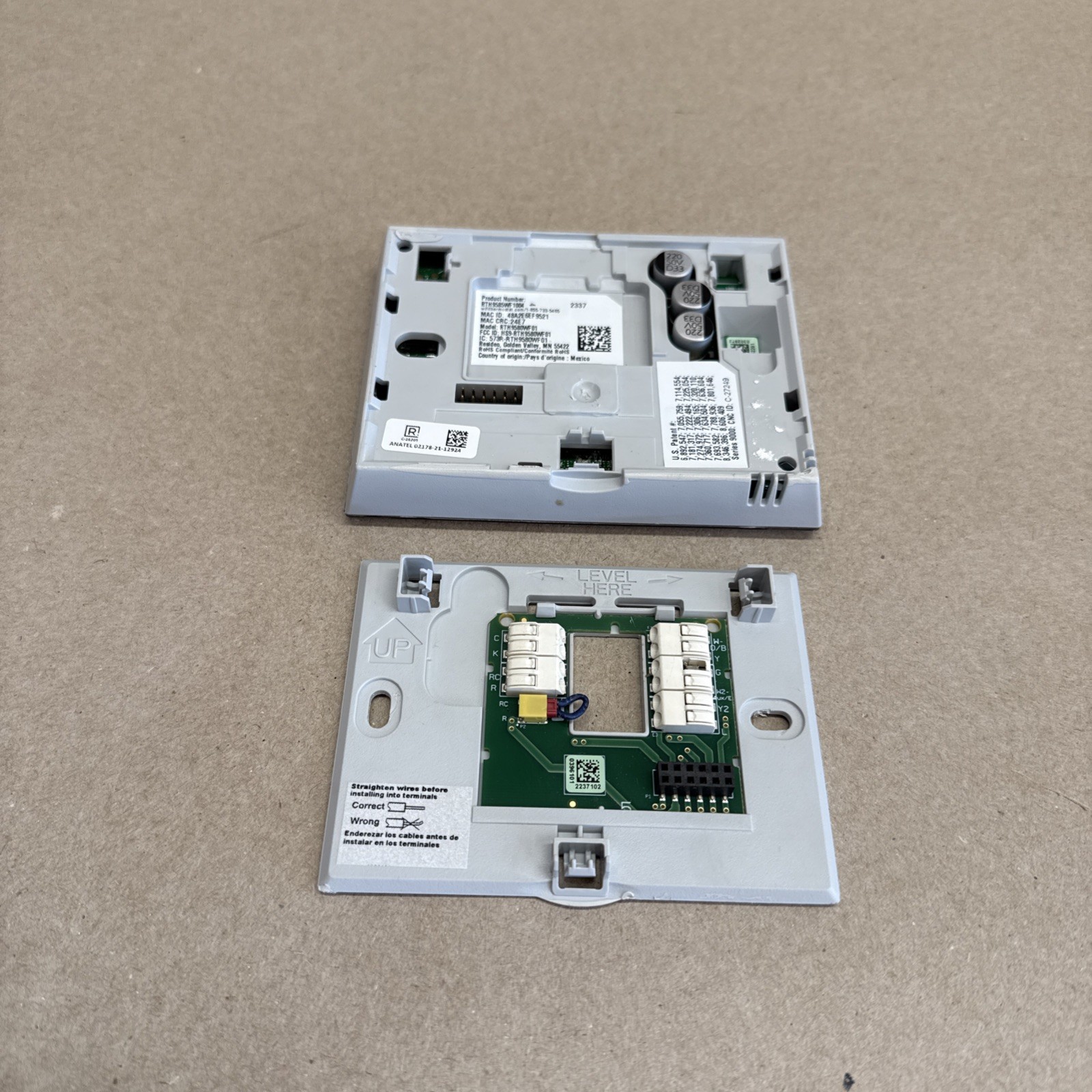 Honeywell Home RTH9585WF1004 Wi-Fi Smart Color Thermostat - With Wall/Back Plate