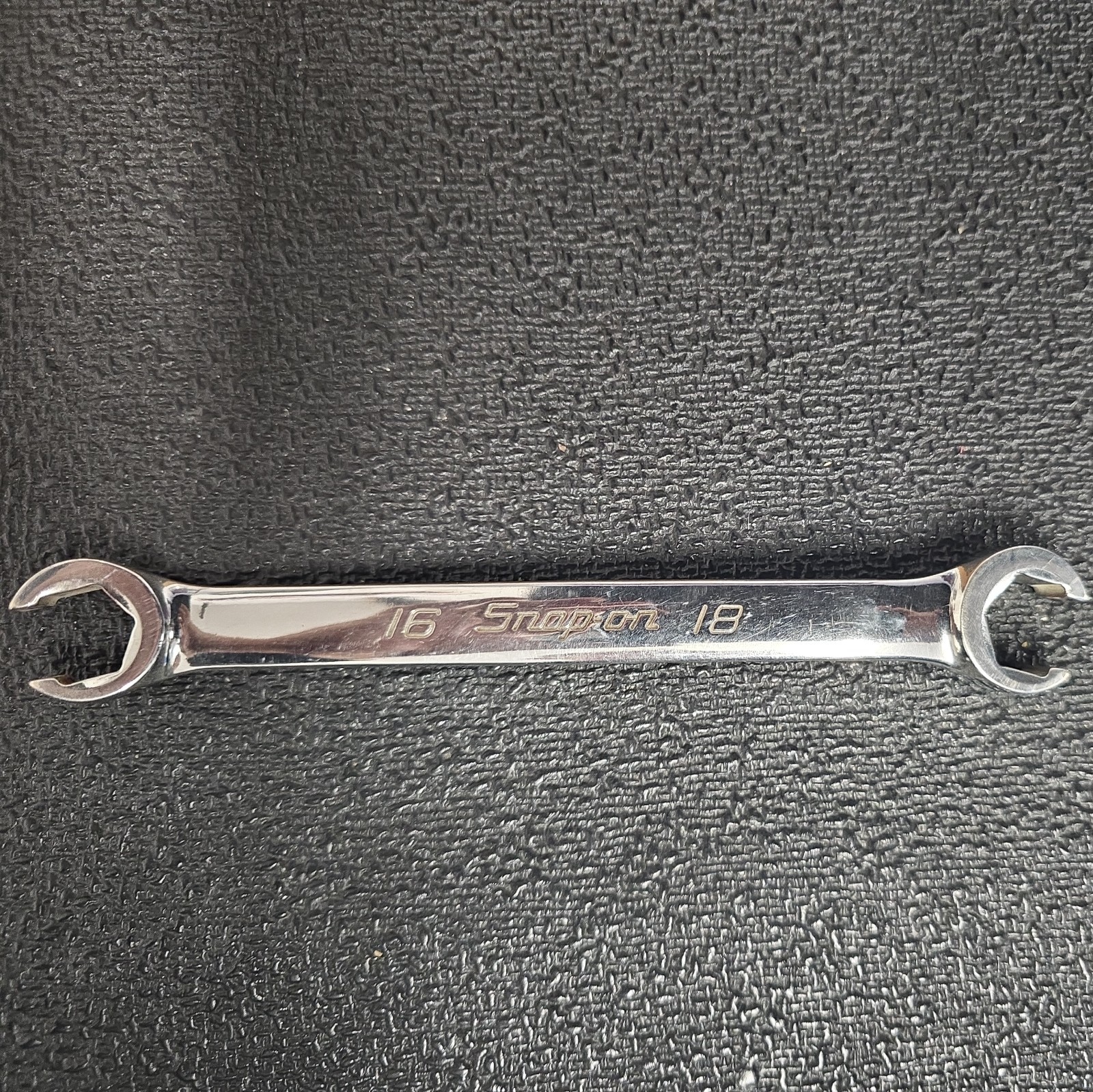 NICE! Snap-On RXFMS1618B 16mm 18mm Metric End Flare Nut Wrench