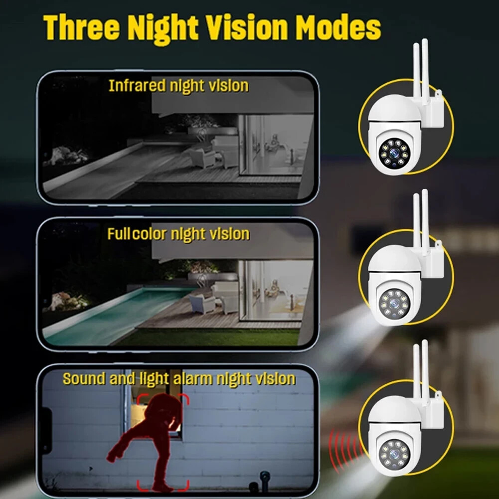 Yi Lot Wireless 5G WiFi Security Camera System Smart Outdoor Night Vision 1080P