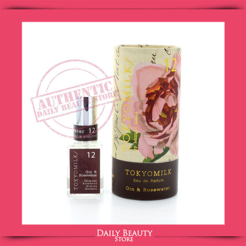 Tokyo Milk Gin & Rosewater NO.12 Parfum 29ml 1oz NEW FAST SHIP