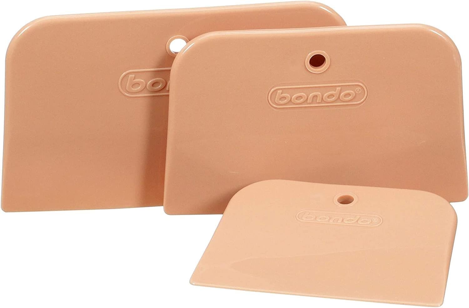Bondo Plastic Spreaders 3 Piece - 3 Piece Bondo Spreader Kit