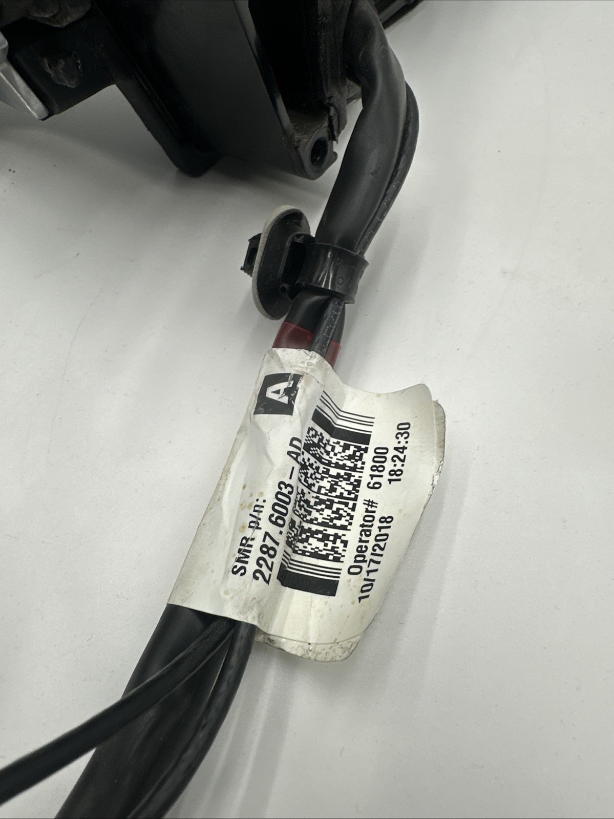2018 Tesla Model 3 Left Driver Side Mirror Black OEM 1110777-99-H