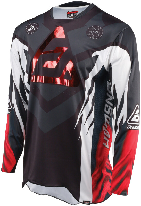 Answer 25 Elite Xotic Jersey Crimson/Black - XL | P/N 442504
