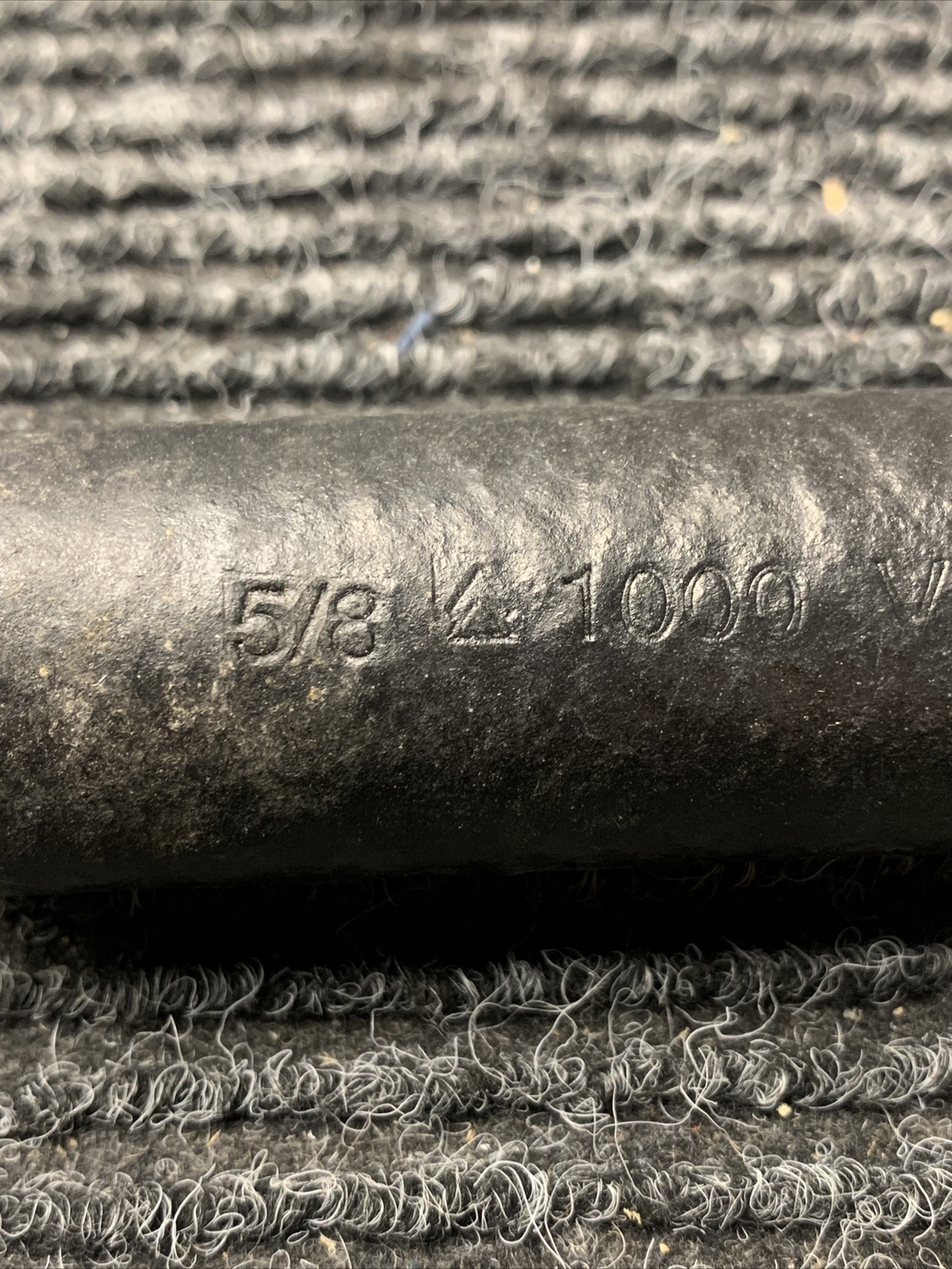 Cementex Insulated 5/8" 1000V 12PT Socket - 1/2" Square Drive, Deep Socket