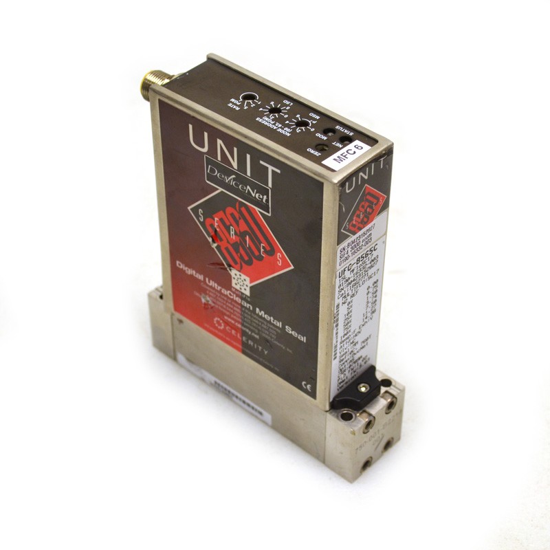 Celerity Unit UFC-8565C Mass Flow Controller MFC Valve D-Net (SiF4/3SLM) C-Seals