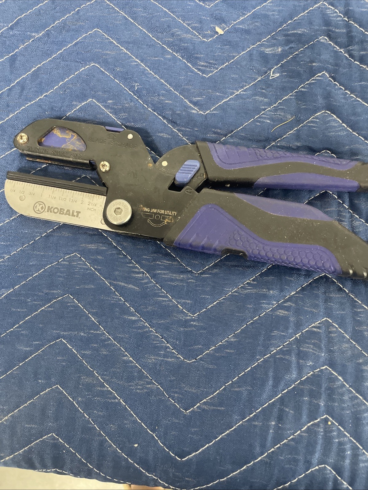 Kobalt 506436 Swing Jaw Utility Blade Cutting Pliers / Hand Tool