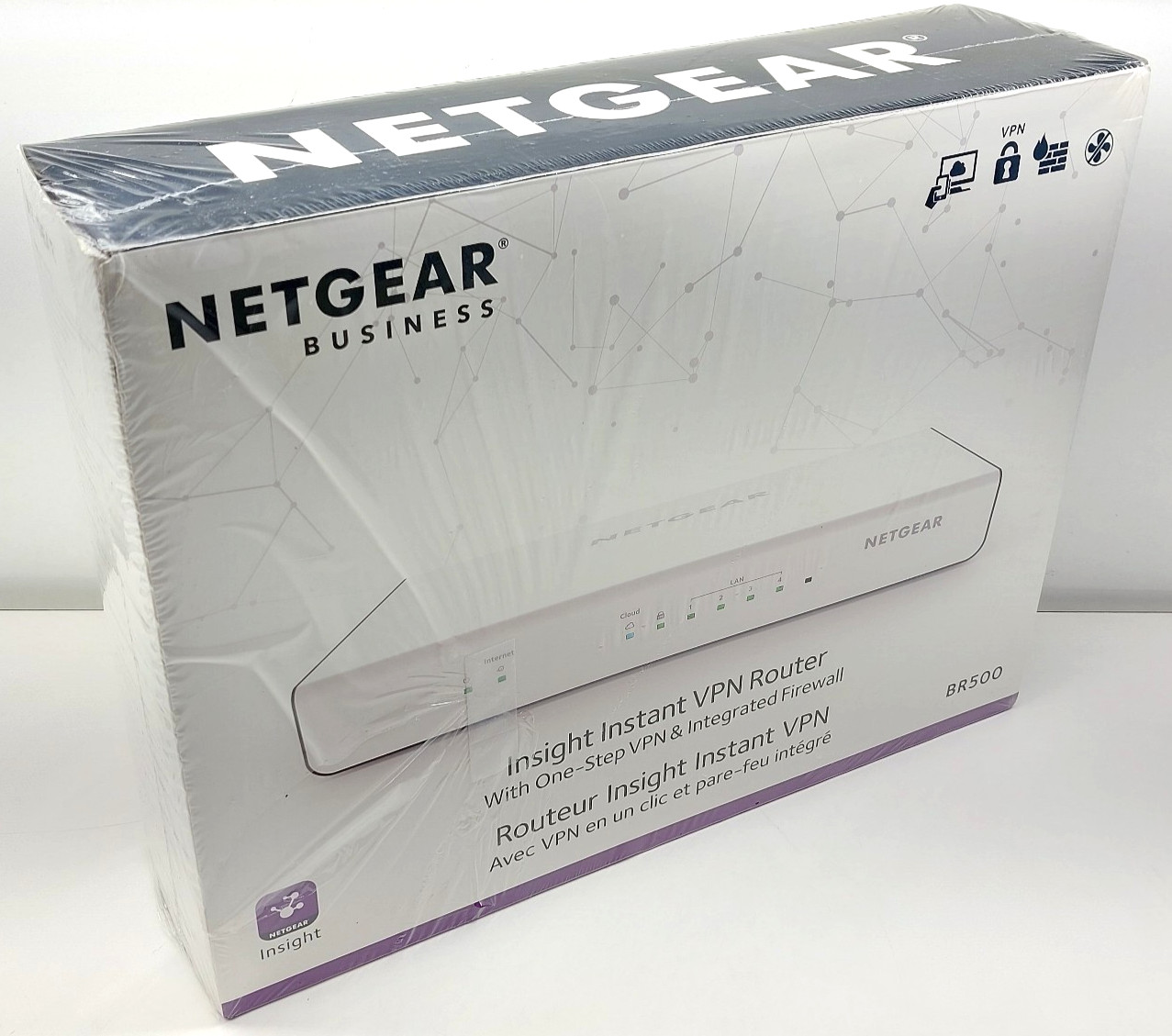 Netgear Insight Instant VPN Router BR500 with Integrated Firewall
