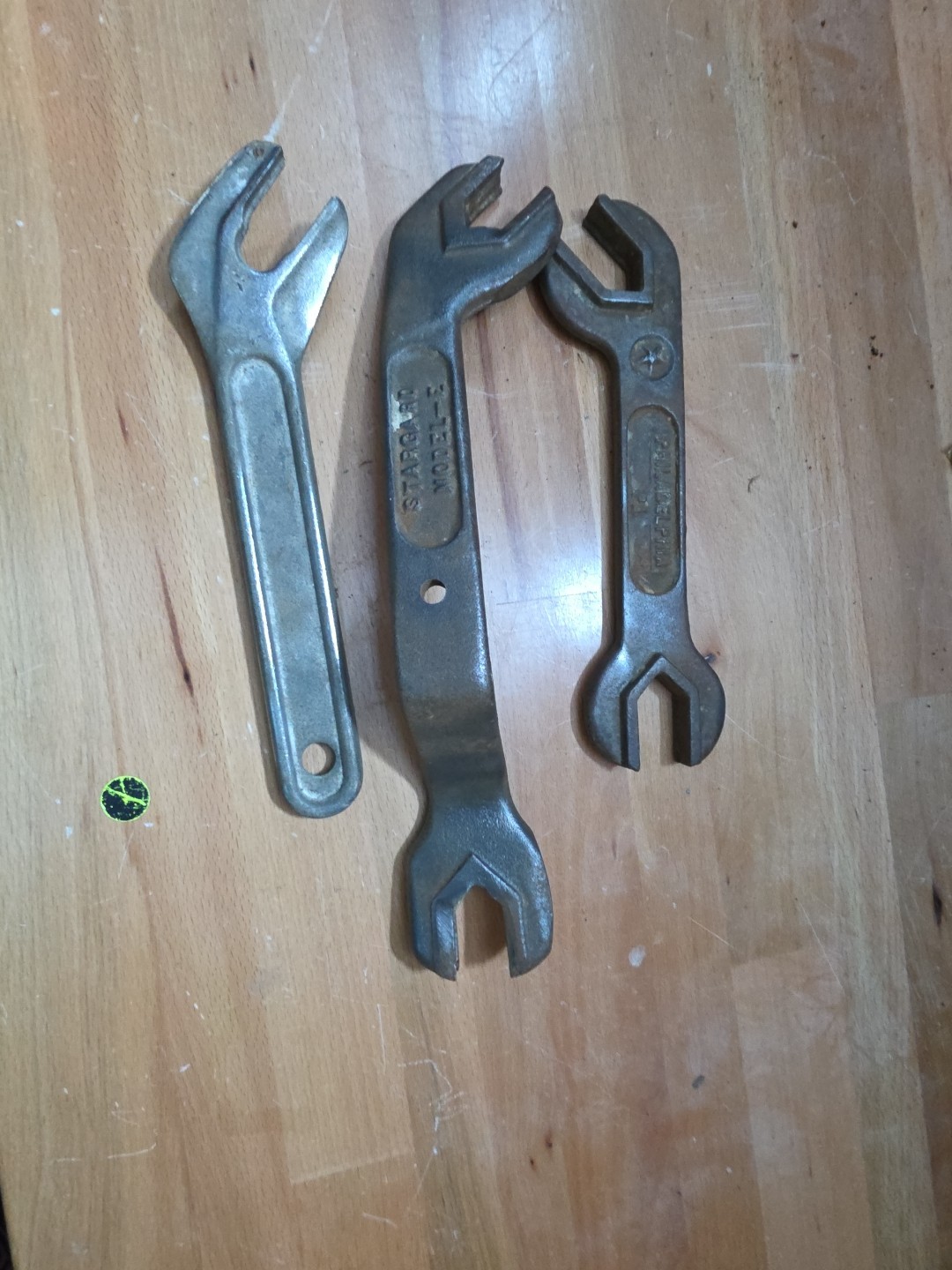 3 vintage sprinkler wrench