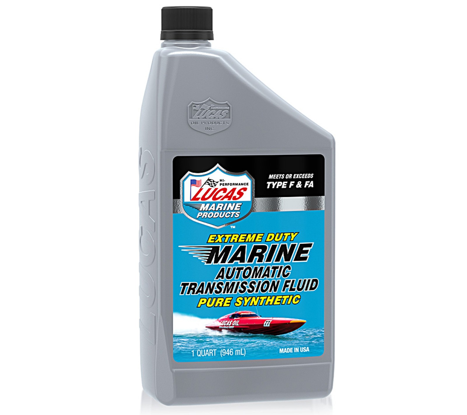 Lucas Oil 1 Quart Extreme Duty Marine Automatic Transmission Fluid #10651