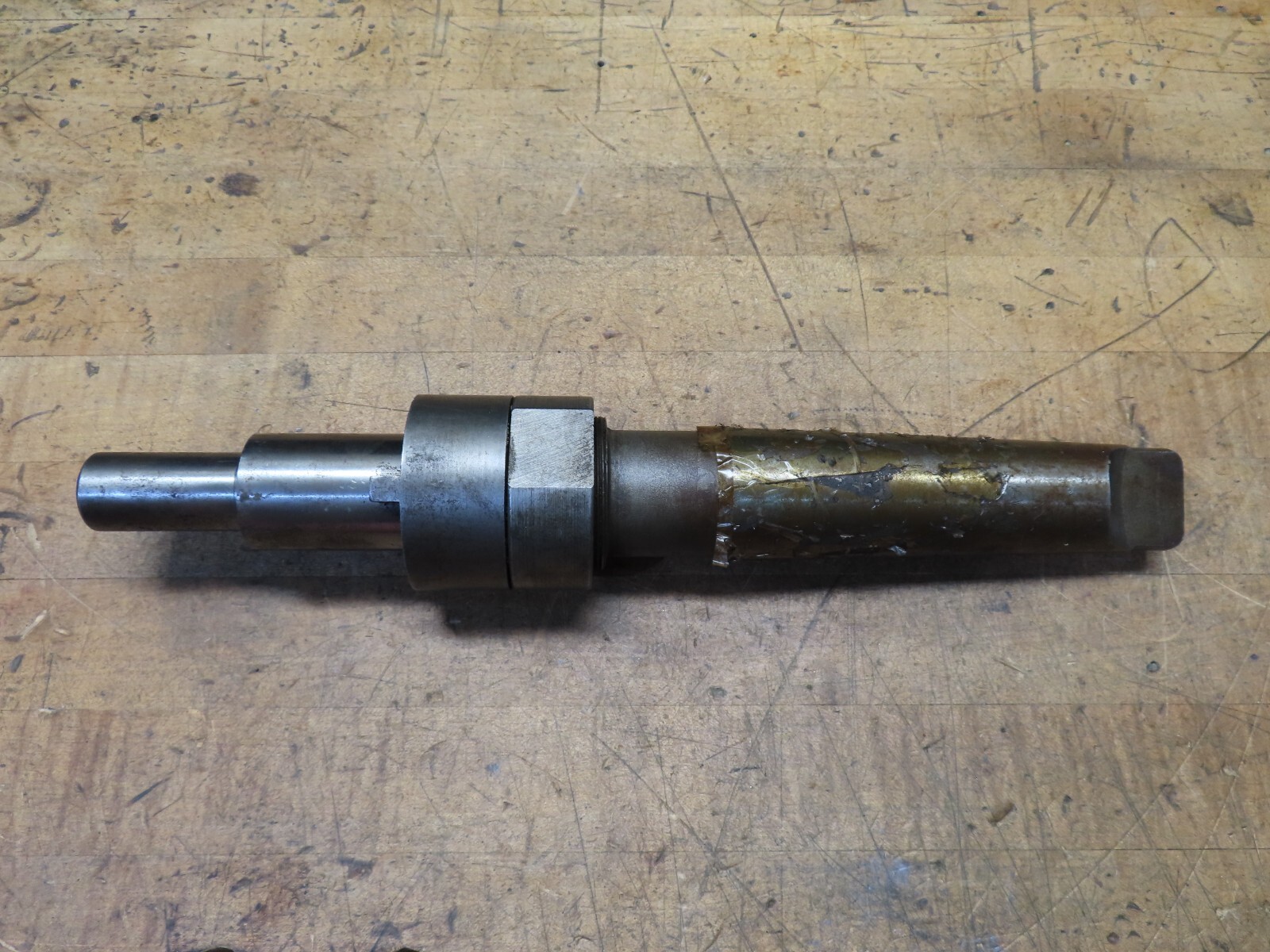 Peerless #10 shell reamer arbor 5mt shank ***MODIFIED DIAMETER ARBOR***