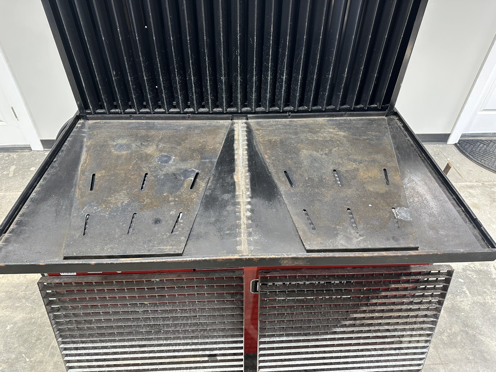 LINCOLN ELECTRIC 400-MS/A DOWNFLEX K2751-11 DOWNDRAFT WELDING TABLE