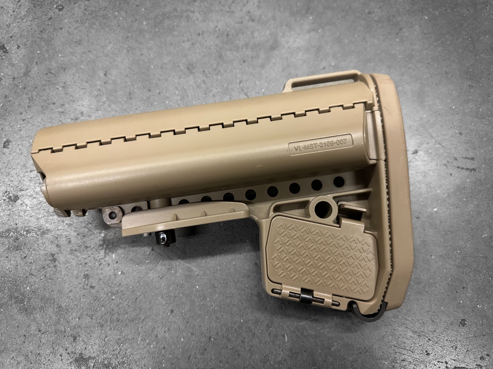 Genuine Tokyo Marui M4 CQB R Stock NGRS Next Gen Recoil Shock AEG CRANE HK416 TM