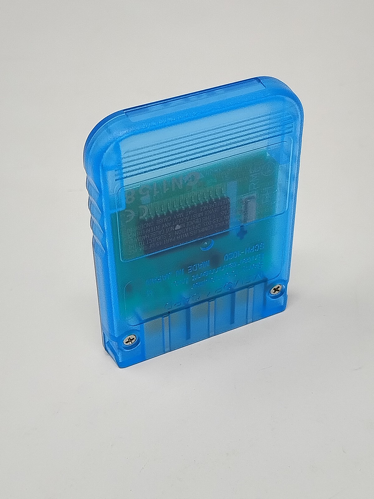 Official Sony PlayStation PS1 Memory Card SCPH-1020 Storage Expansion Accessory
