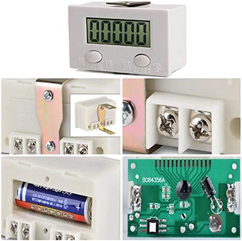 LCD Digital 0-99999 Counter 5 Digit plus up Gauge + Proximity Switch Sensor