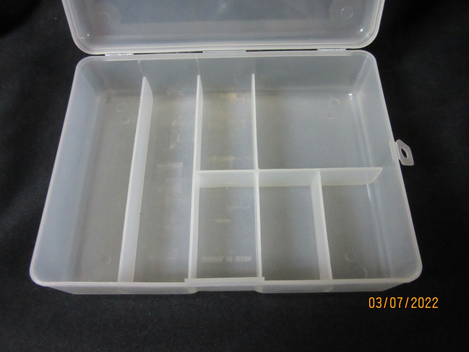 10 Compartment 2 Layer Semi-Opaque Plastic Storage Box Craft Organizer 10-CPSB