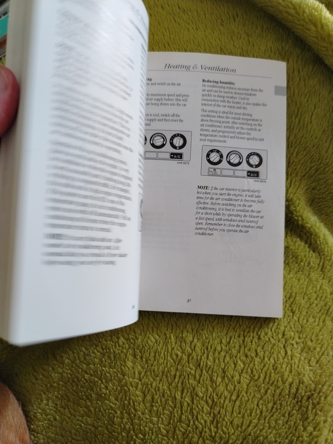 Rover 400 Series Owners Handbook 1997