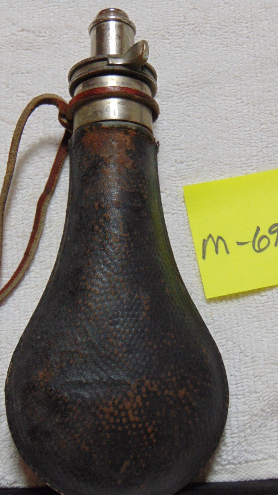 Antique Sykes Powder Flask