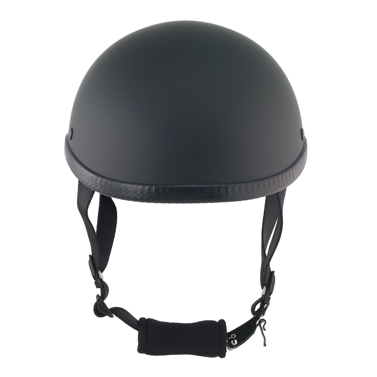 Low Profile Eagle Novelty Flat  Black Skull Cap Helmet