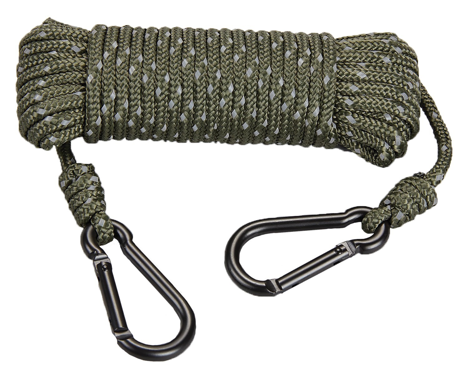 Hunters Specialties 00775 Reflective Rope Olive Drab 30' Long