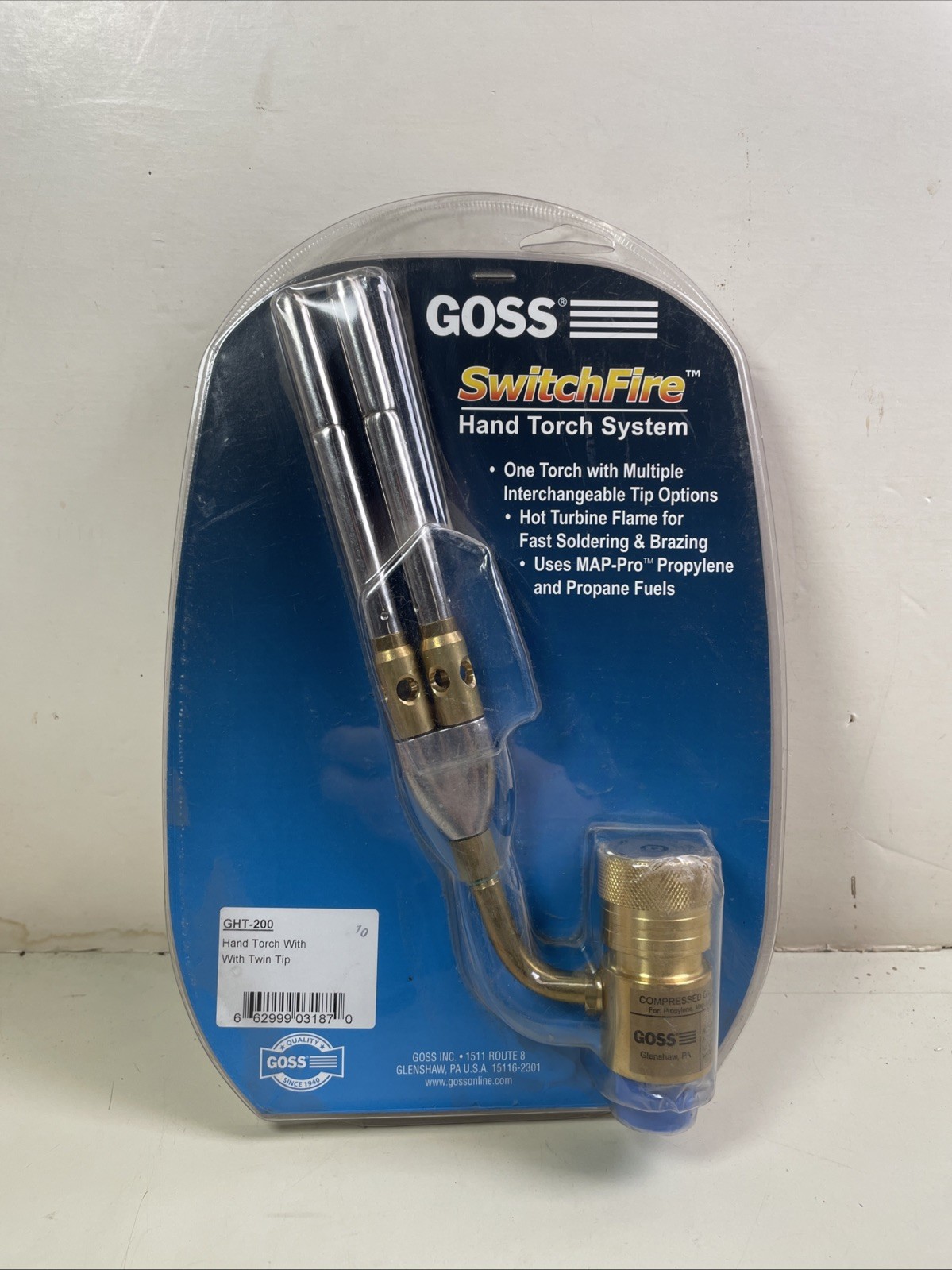 NEW Goss SwitchFire Hand Torches - GHT-200