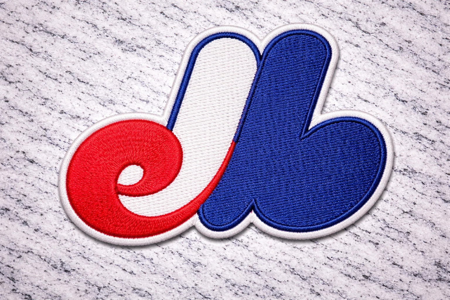MONTREAL EXPOS MLB EMBROIDE IRON ON PATCH 3"X2.5" FAST FREE SHIPPING/TRACKING