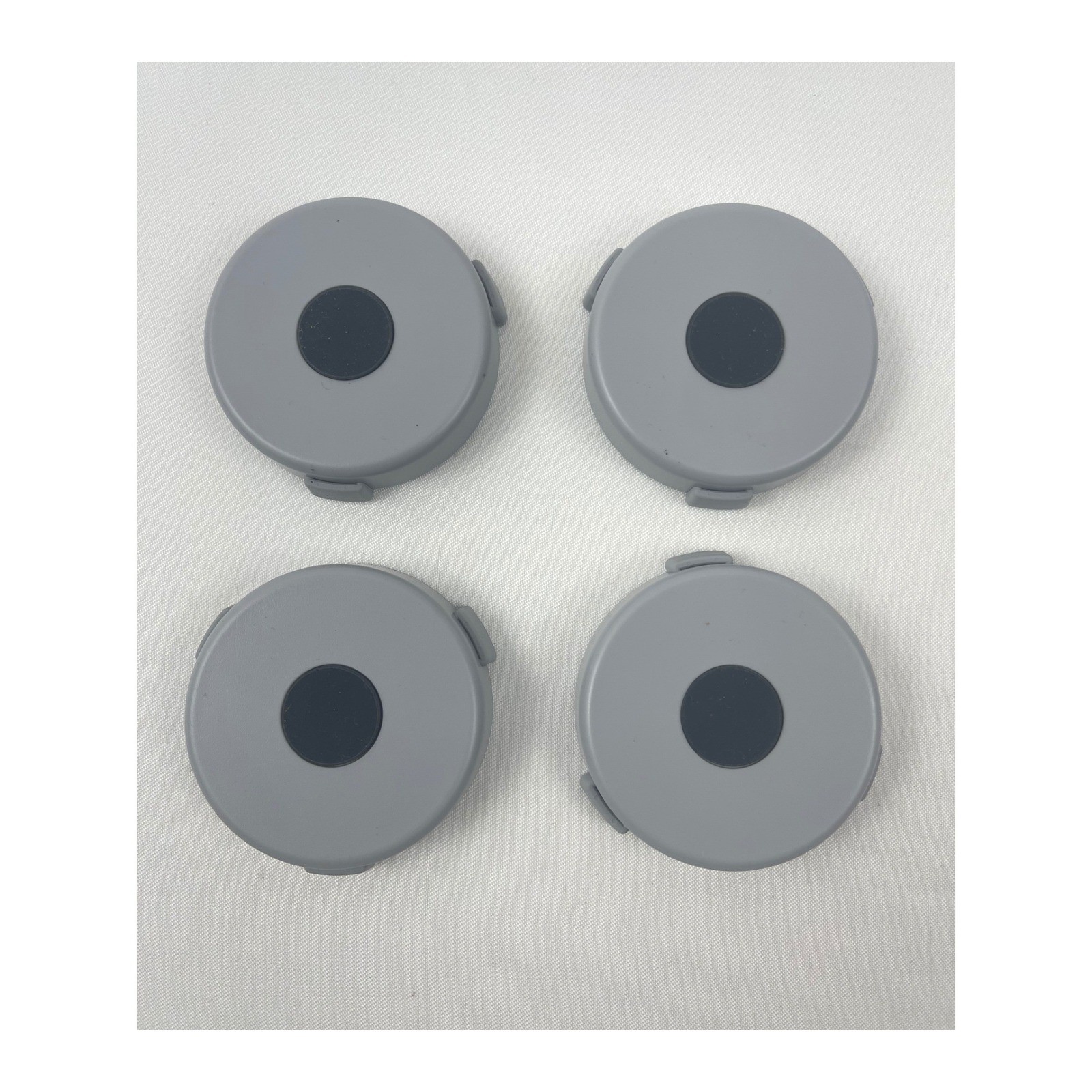 Nintendo Wii Balance Board Foot Extension Set of 4 Gray Risers RVL-025 OEM