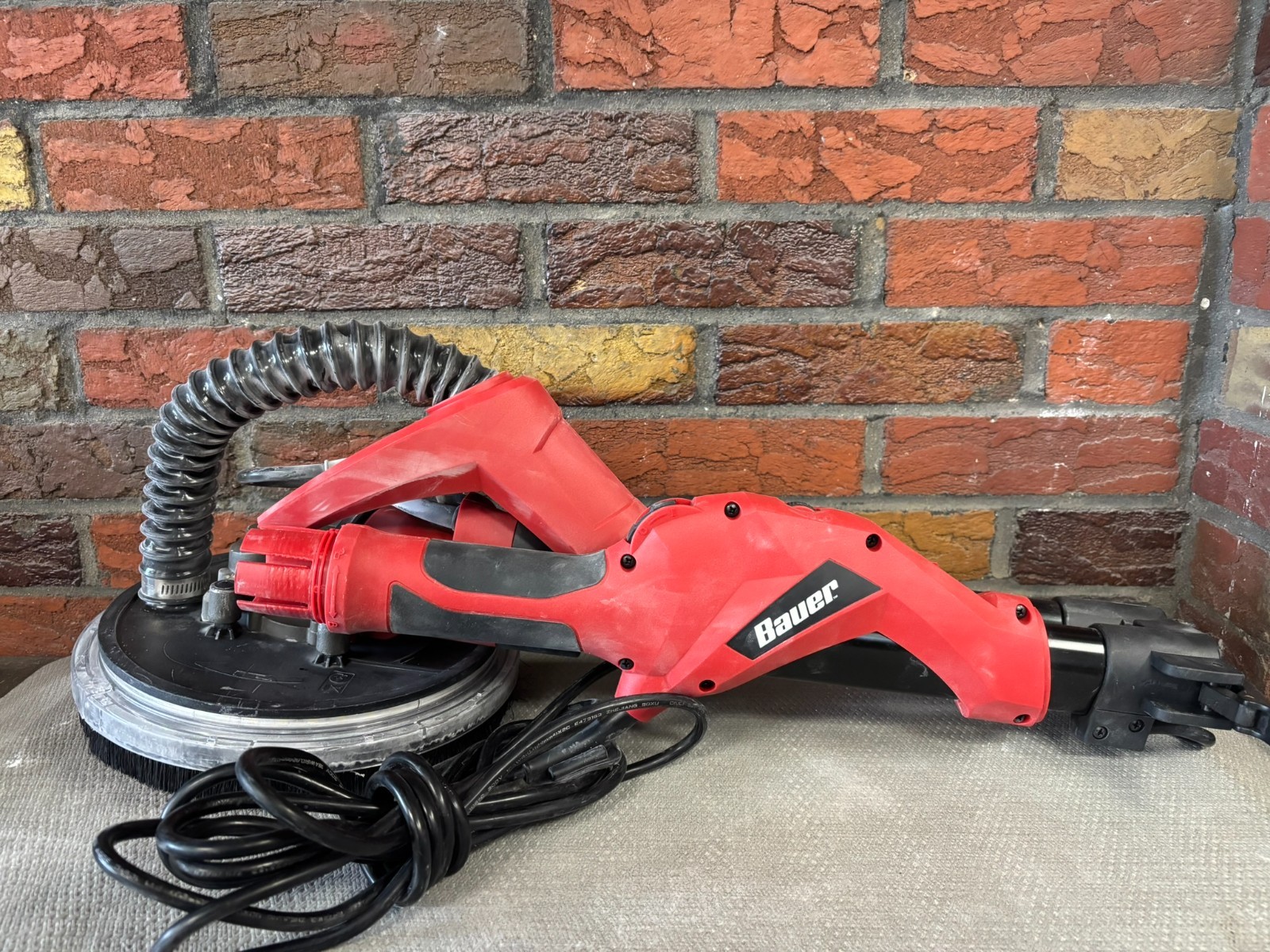 Bauer 9" Variable Speed Drywall Sander 21105E-B, 5A, Corded Electric