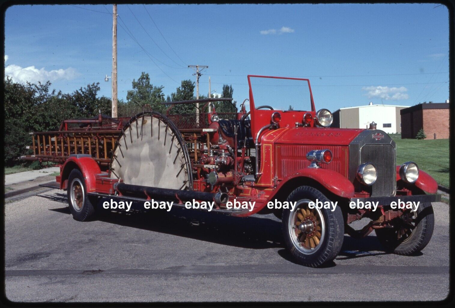 Pierre SD 1926 American La France pumper Fire Apparatus Slide