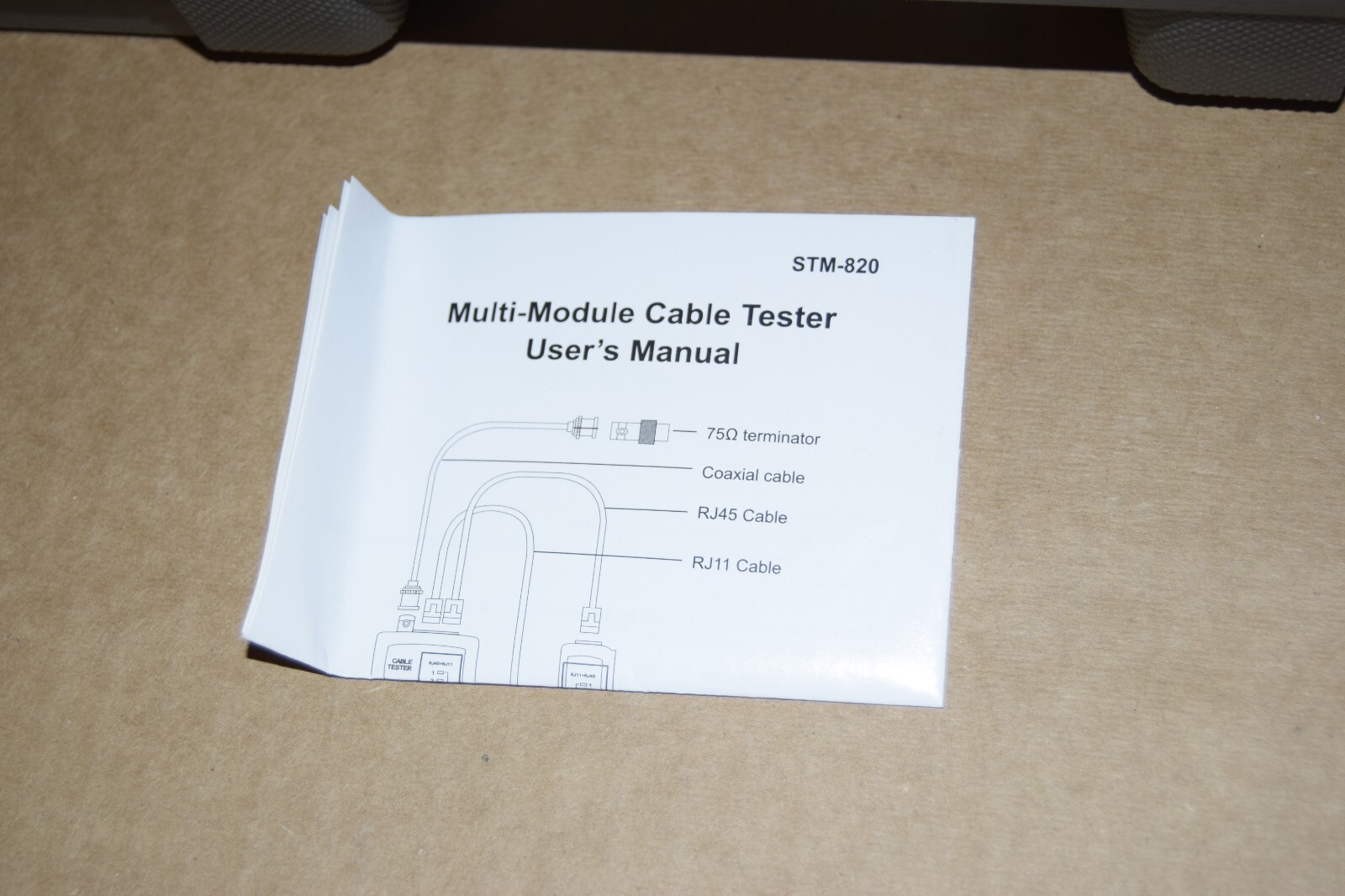 BNC & RJ45 PC Cable Crimper Kit with Tester