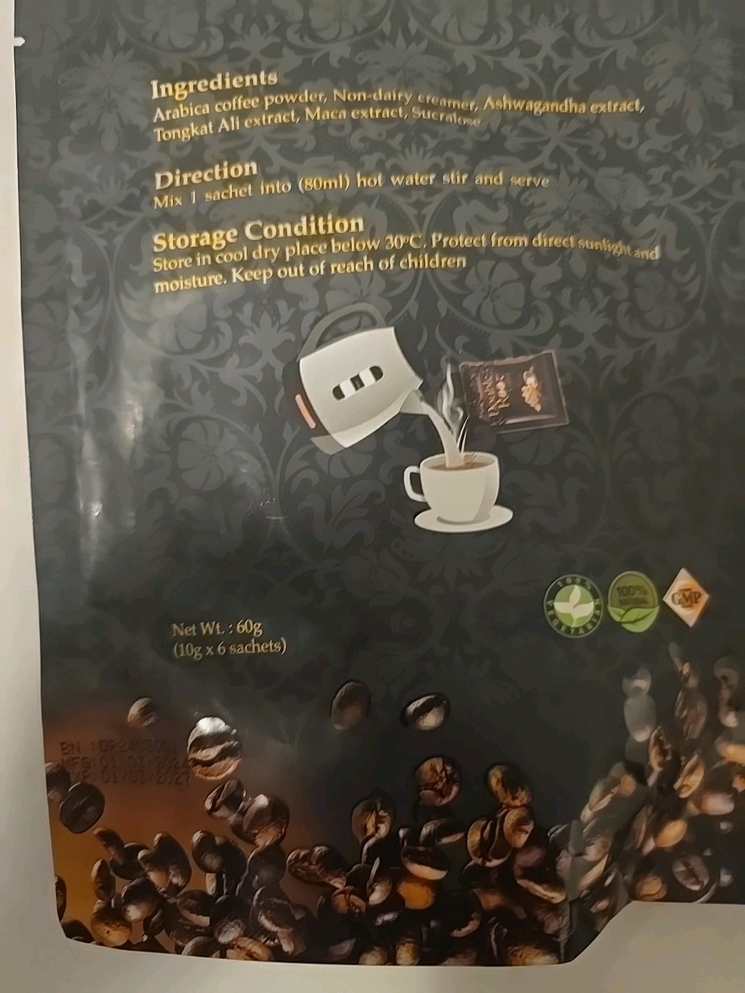 double root coffee (1x6 Sachetts)