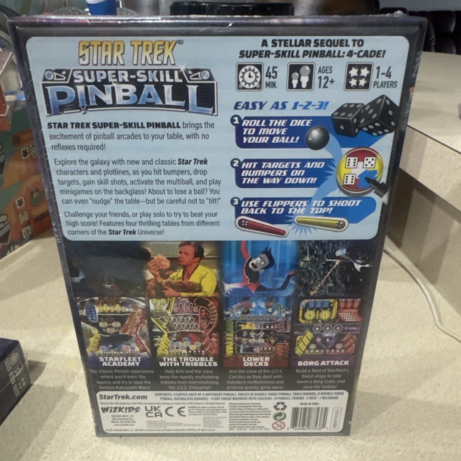 Star Trek: Super-Skill Pinball - Board Game