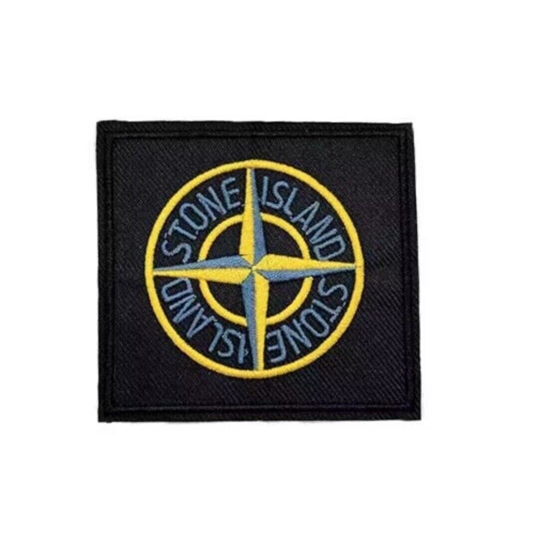STONE ISLAND IRON-ON EMBROIDERED MINI PATCH...NOT EASILY FOUND...