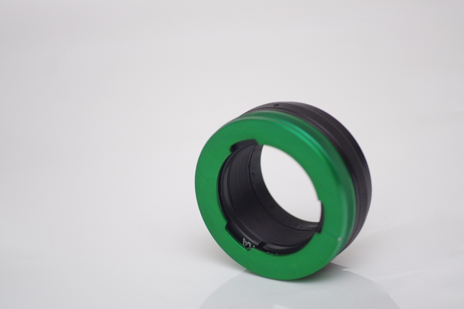 KMZ START Lens onto Canon EOS M mount adapter with close focus