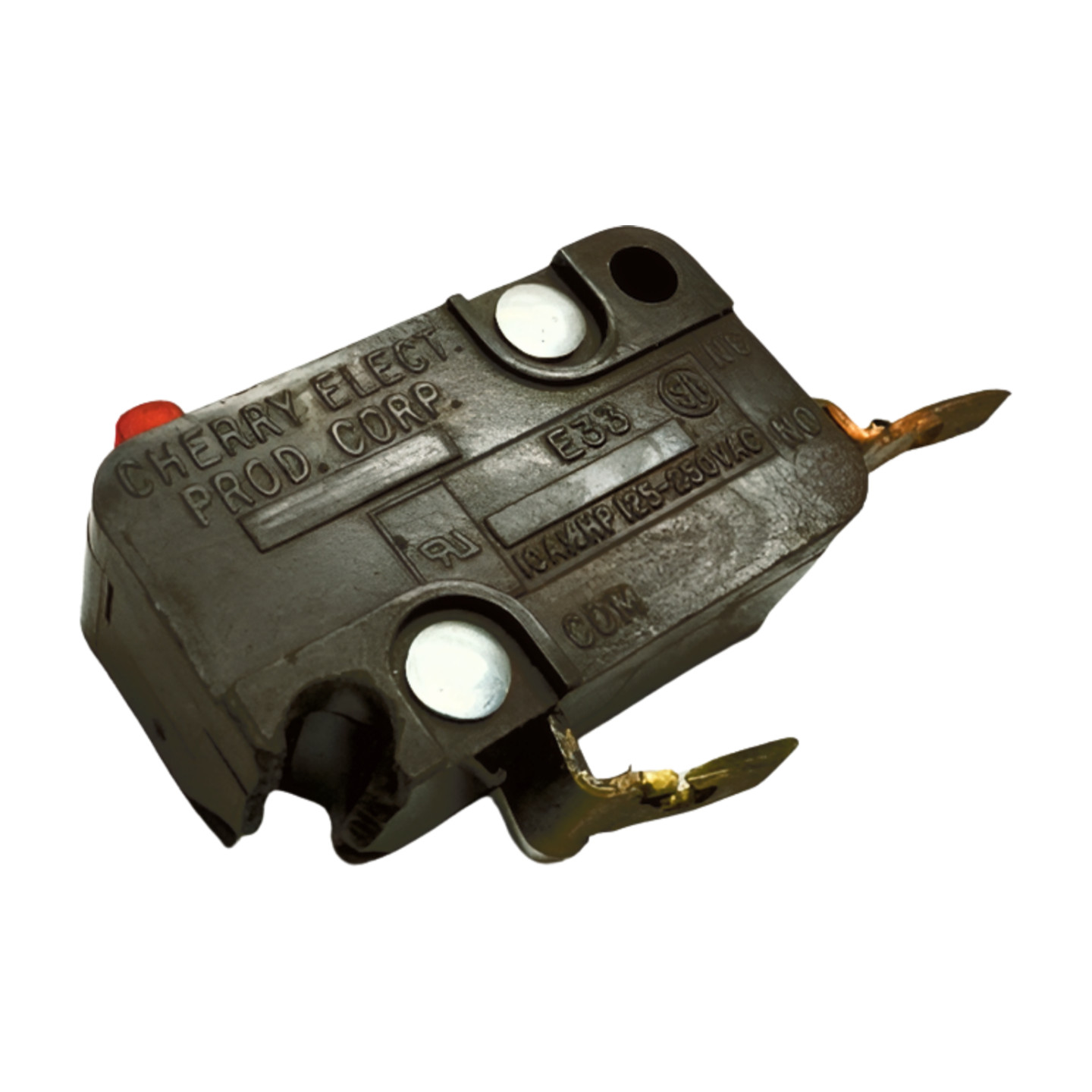 Cherry E33 Snap Action Switch, 10A, 1/2HP, 125-250VAC **Chipped**