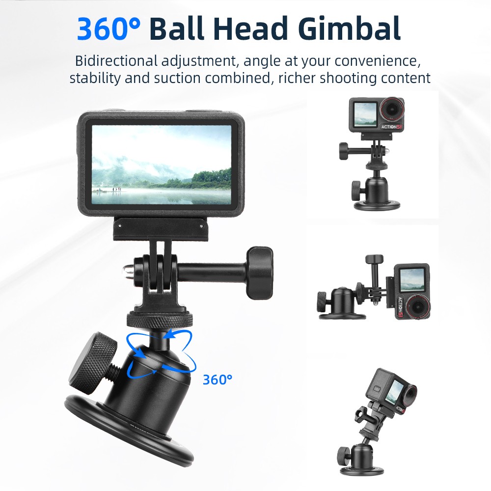 Camera Universal Desktop Magnetic Holder Base Vlog Accessory For GoPro/Insta 360