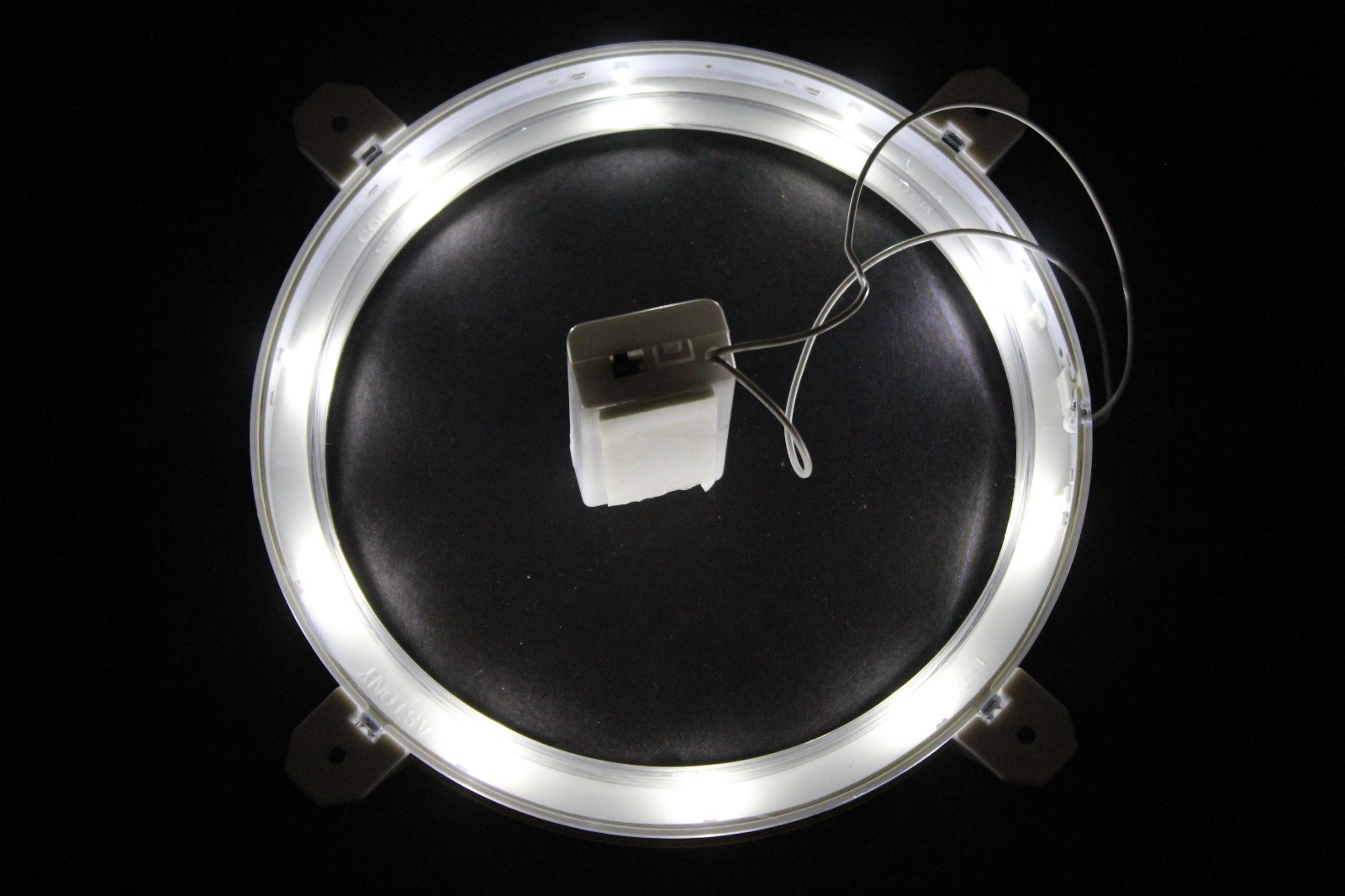 Cornhole Lights 2 White LED Bright Bean Bag Board Night Lights Free Shipping!