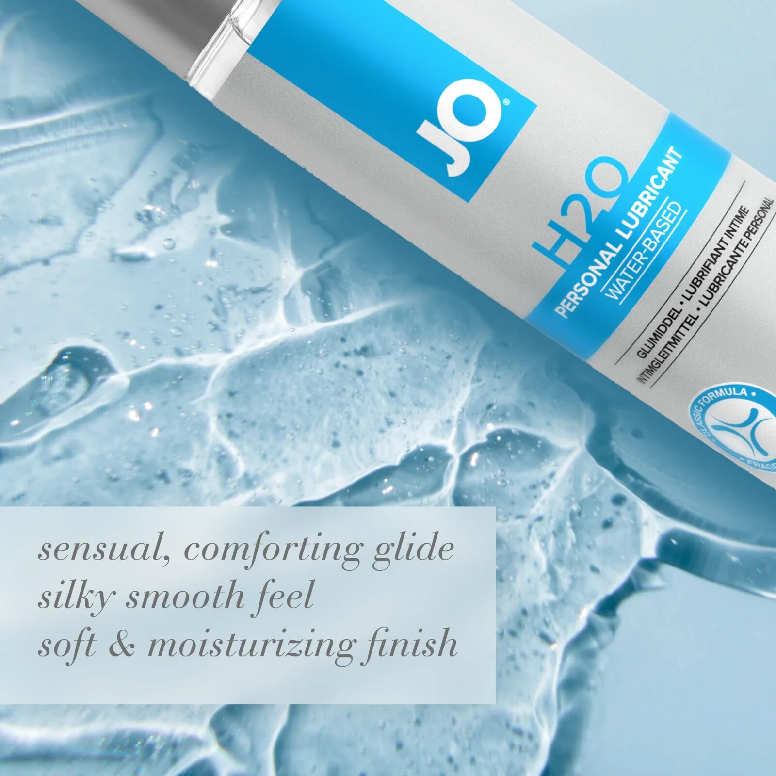 System Jo H2O Lube Water Based PREMIUM Personal Lubricant 16oz
