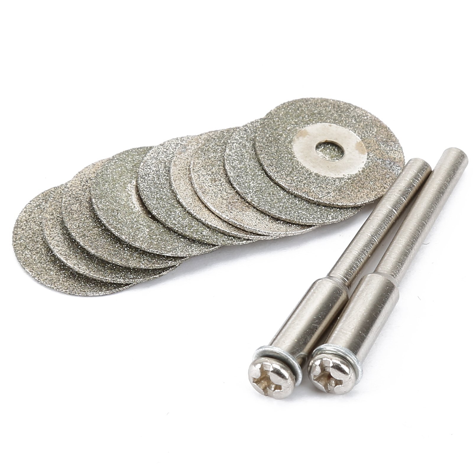 Mini Diamond Cutting Off Blade Abrasive Disc Wheel Power Drill Rotary Tool 10PCS