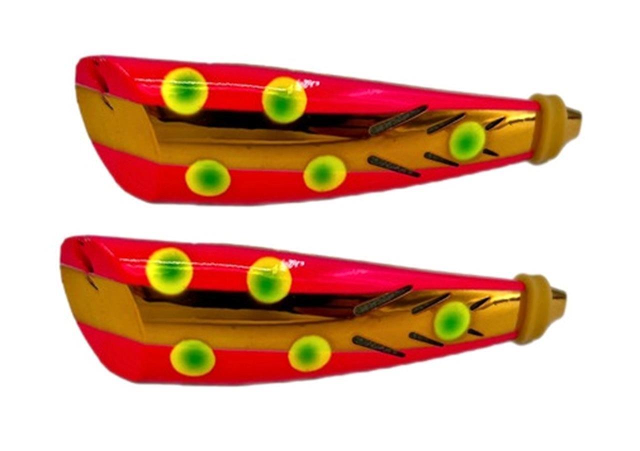 Brad's 2" Kokanee Cut Plugs Fishing Lures Pack of 2 Choice of Colors NEW