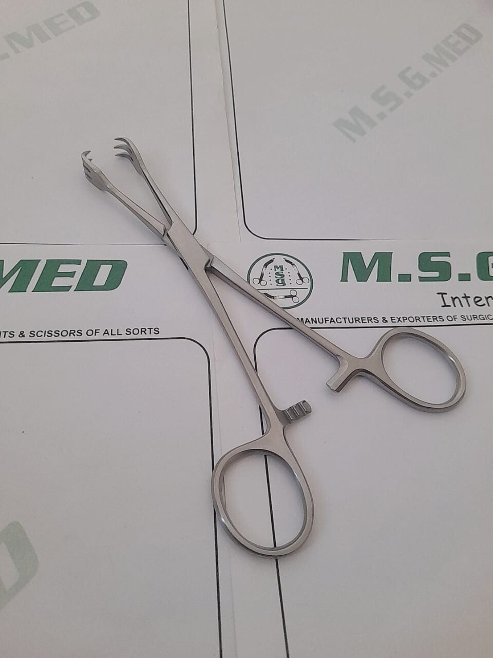 Artery Traction-Tissue Grasping 0-4315 Lahey Forceps 155mm Stainless Steel