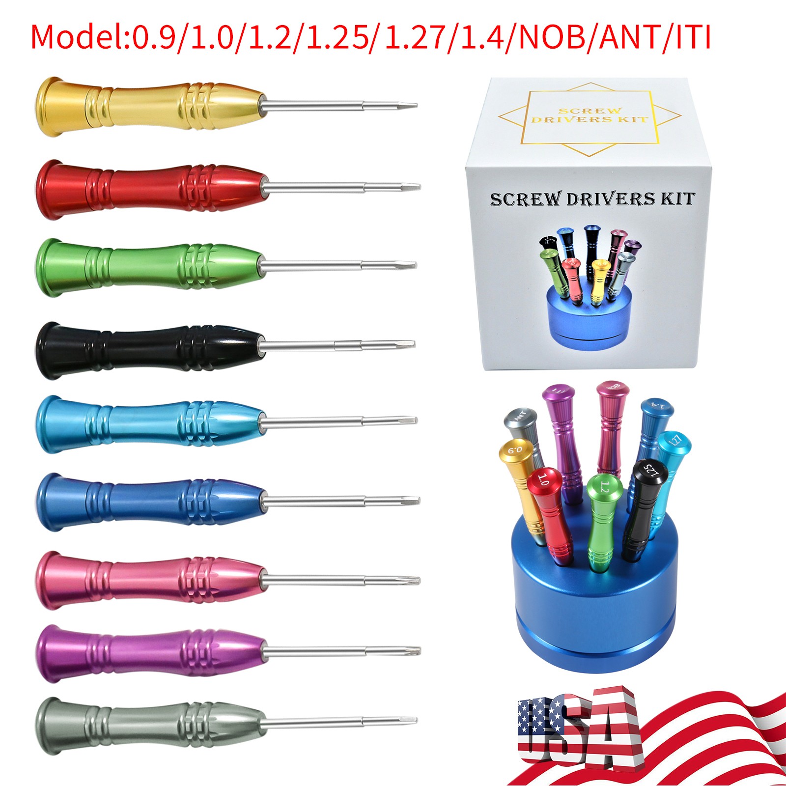 Dental Universal Implant Prosthetic Kit Torque Wrench Screw Drivers 6 Model