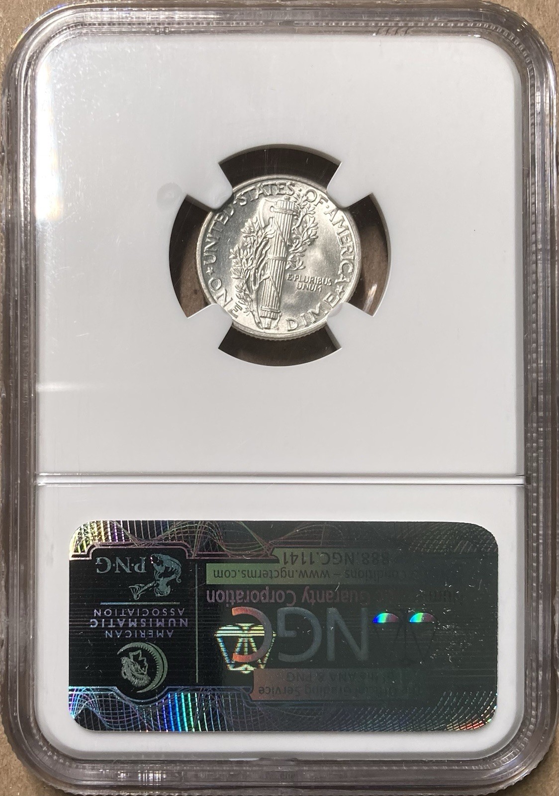1939 NGC MS66 Mercury Dime 10c