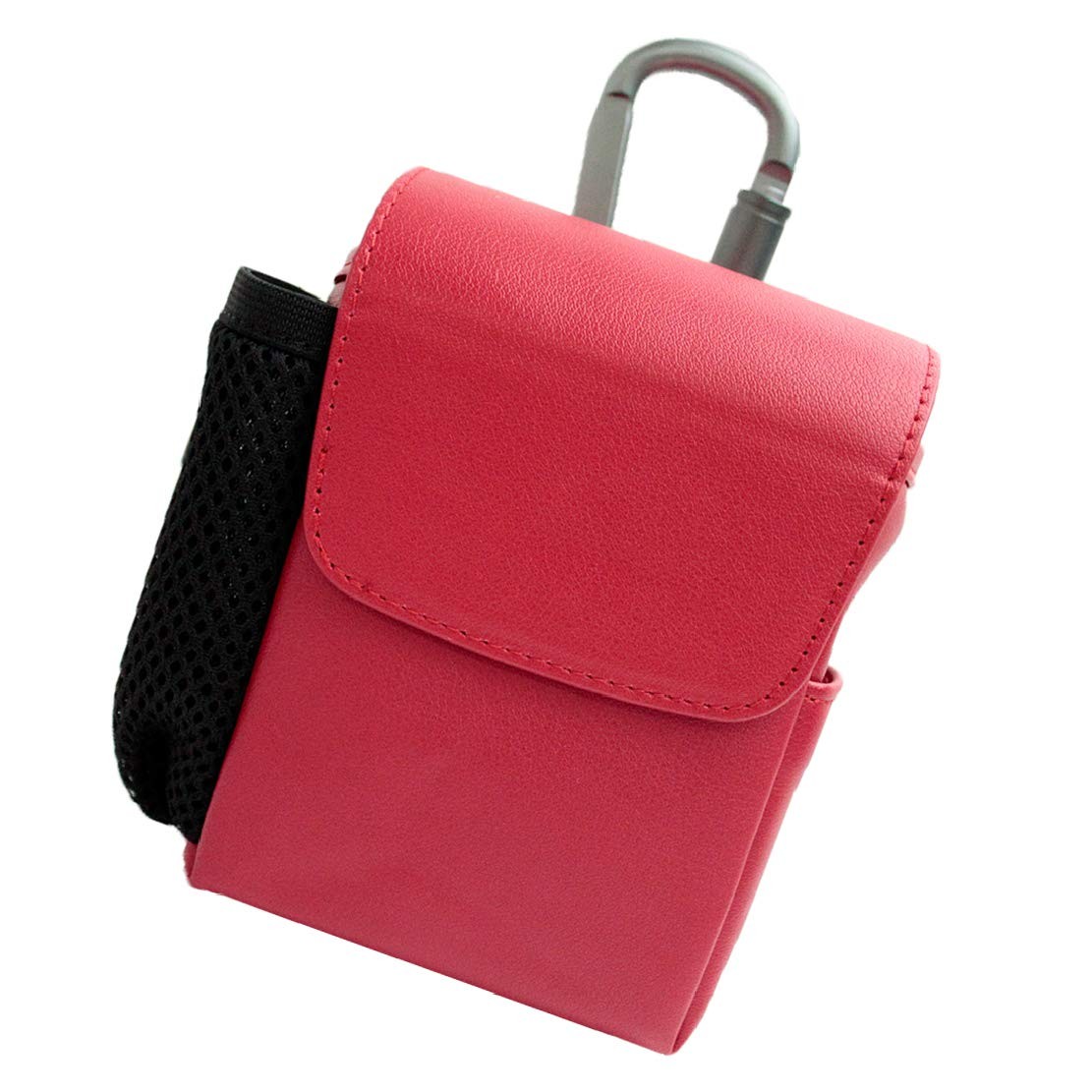 AWESOME Leather-Look Laser Rangefinder Case, Red, LK-L06