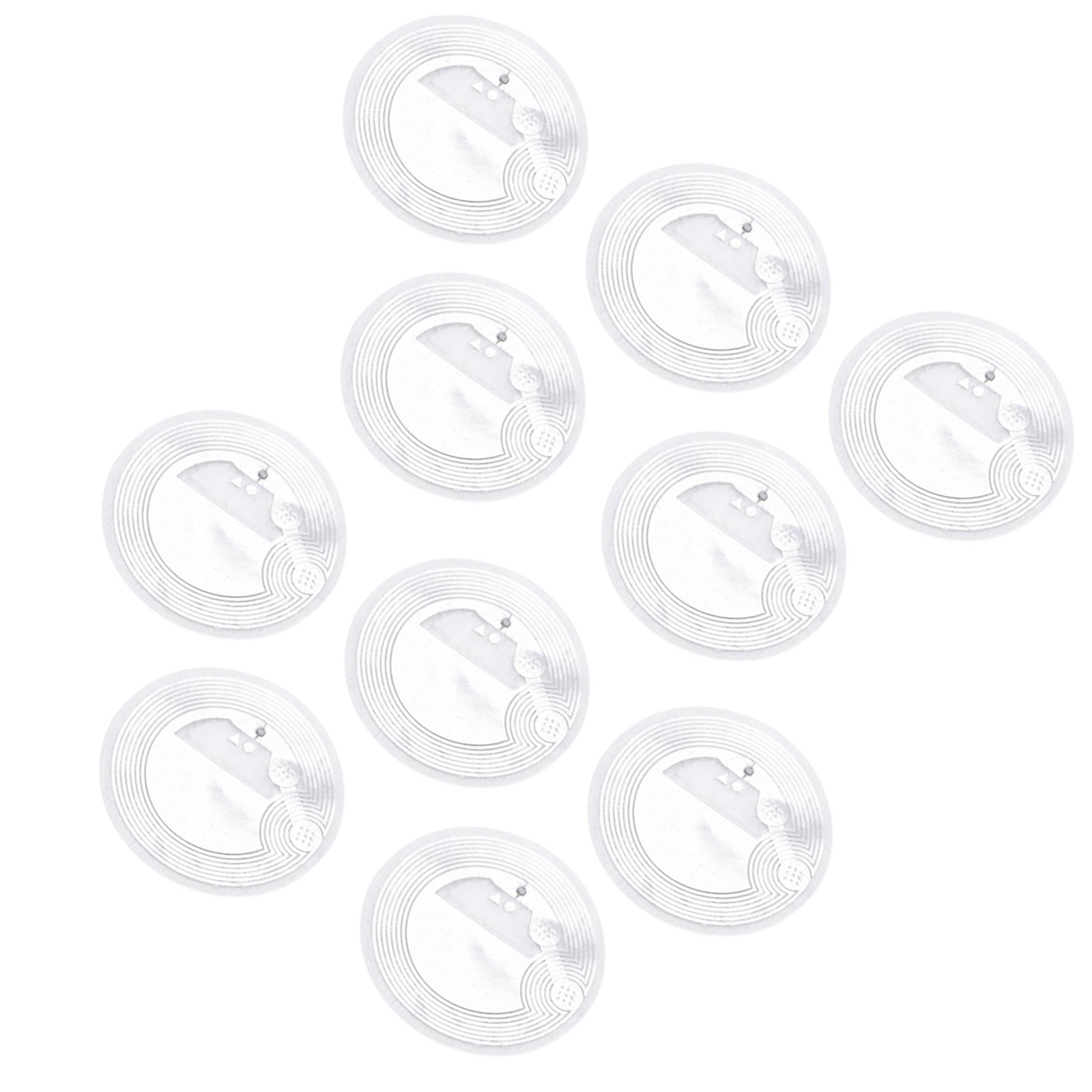 100* NFC Tags 180 bytes-Sticker NTAG 213 Tag - For Android & iPhone x